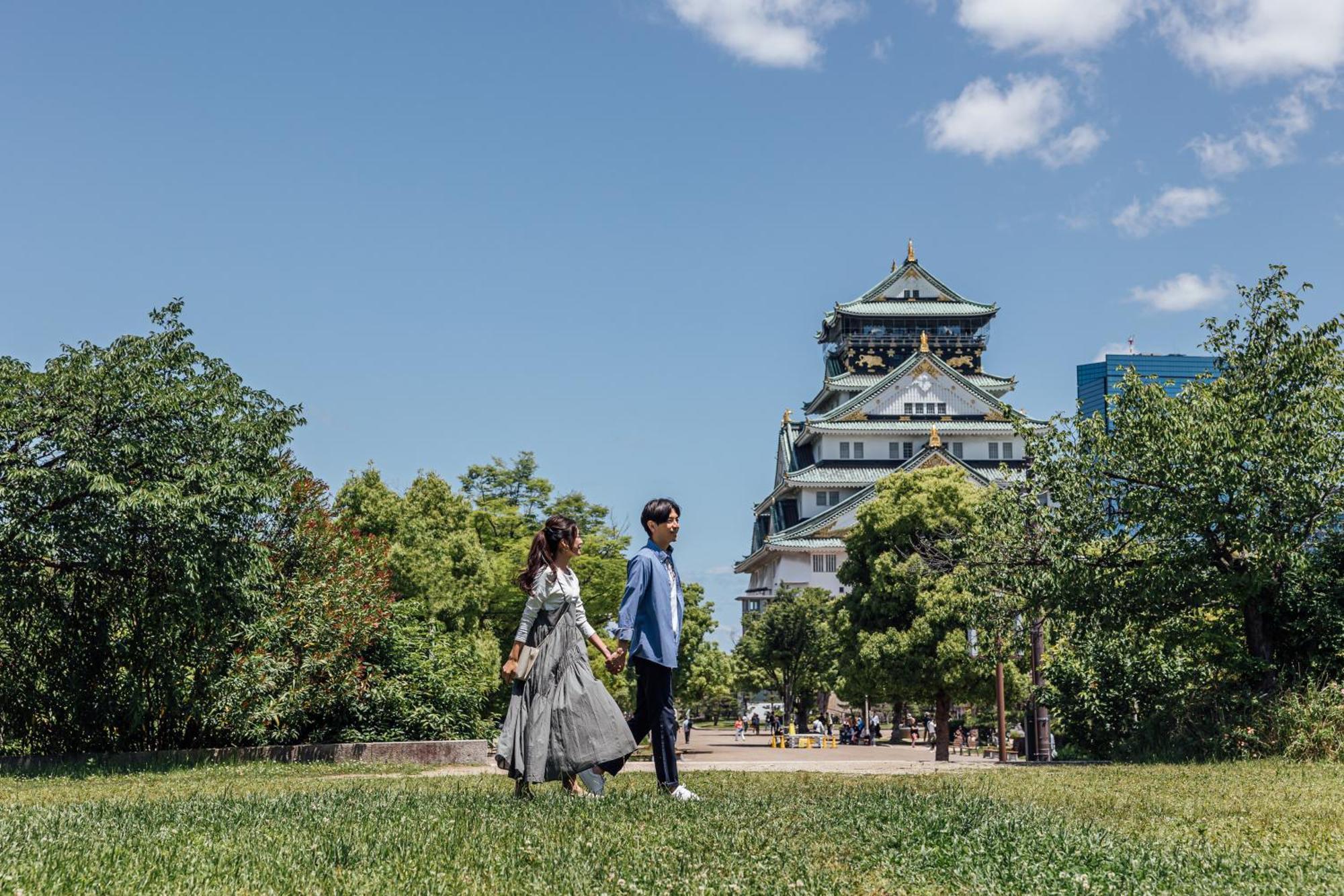 Centara Grand Hotel Осака Экстерьер фото Osaka Castle