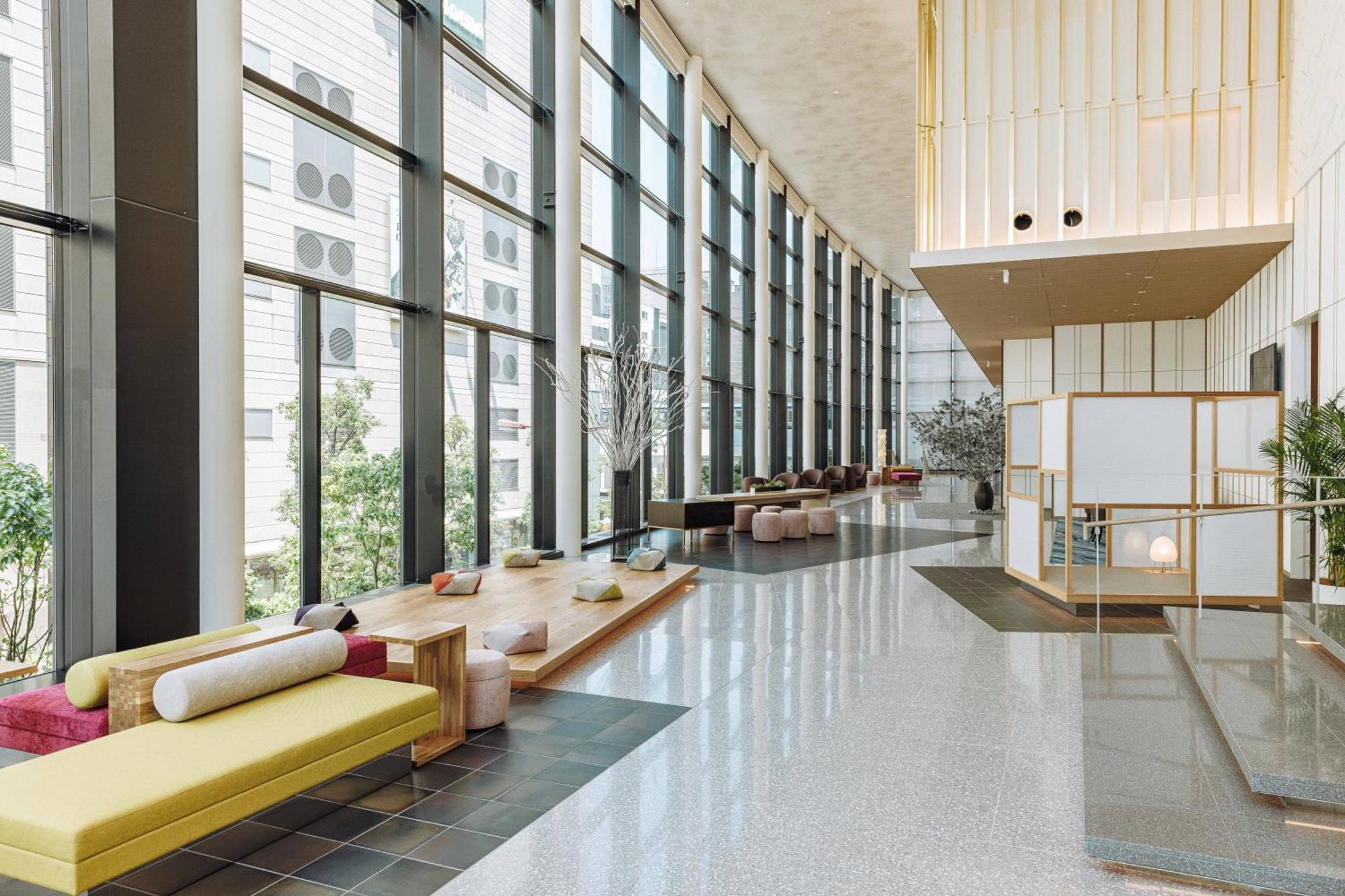 Centara Grand Hotel Осака Экстерьер фото Lobby